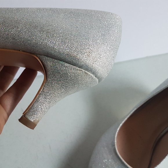K&M Sparkle Heel Shoes Size 7.5 - Picture 9 of 10